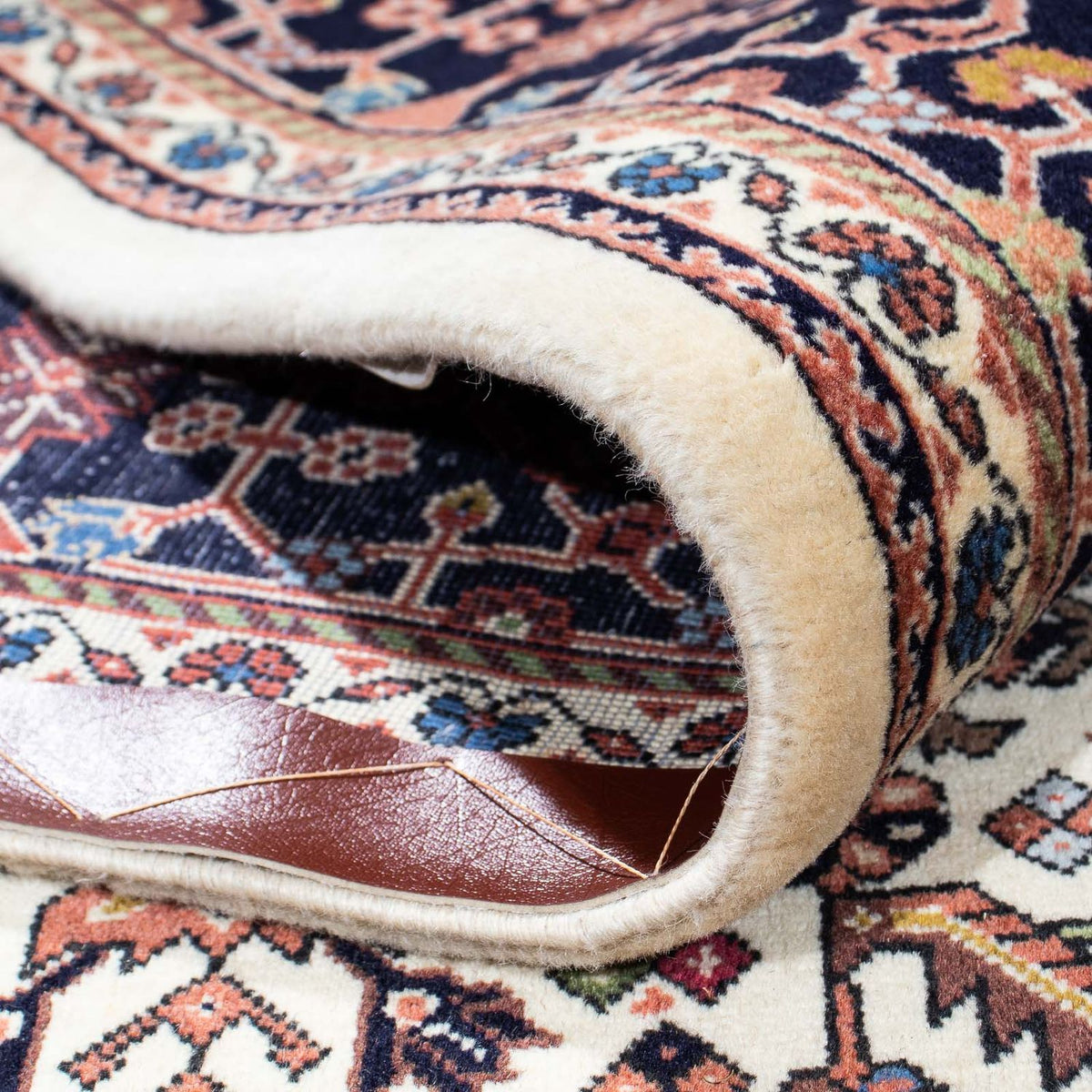 Tapis Gabbeh - Persan Kashkuli - 253 x 175 cm - marron