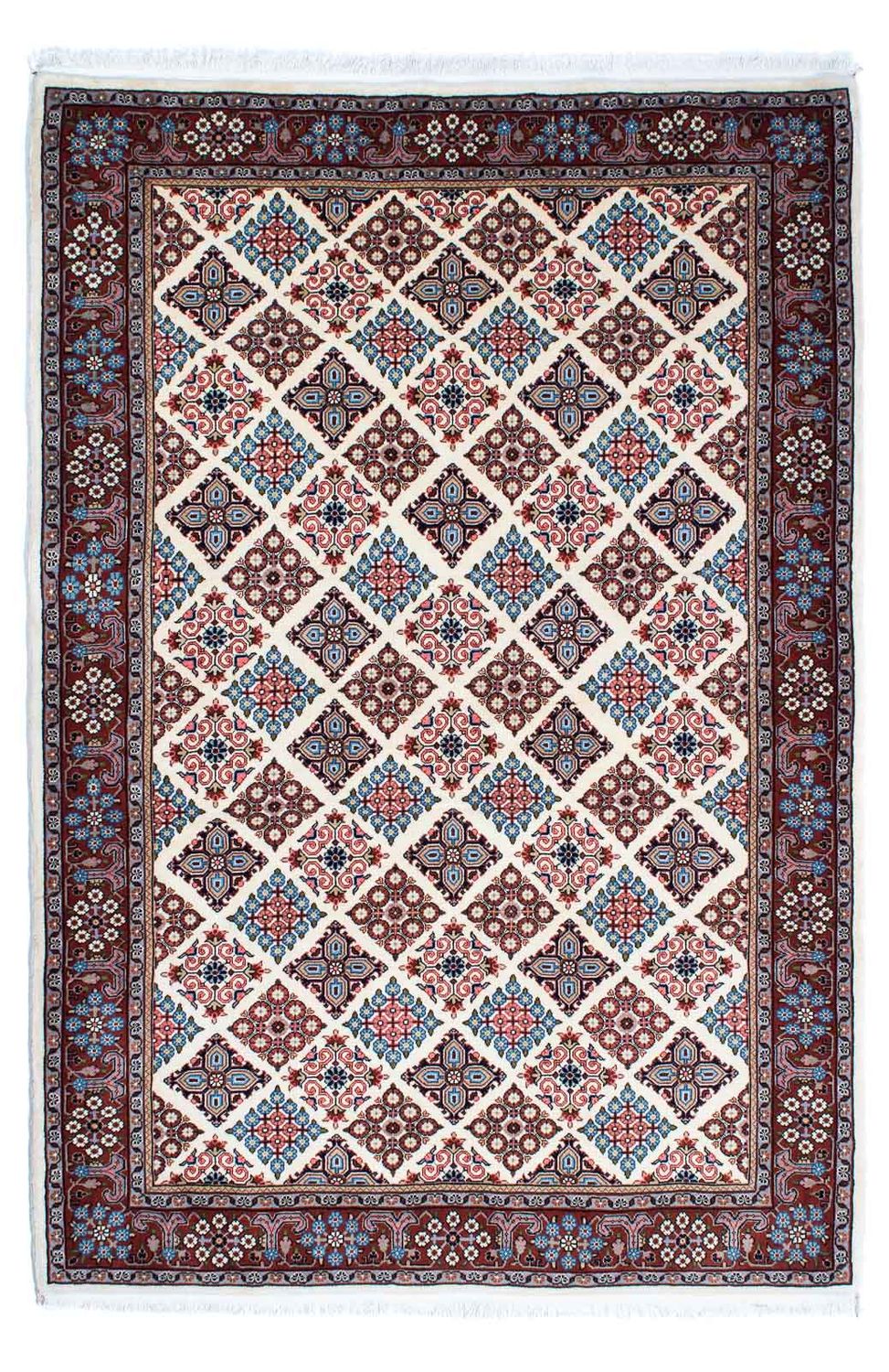 Tapis Gabbeh - Persan Kashkuli - 210 x 141 cm - beige