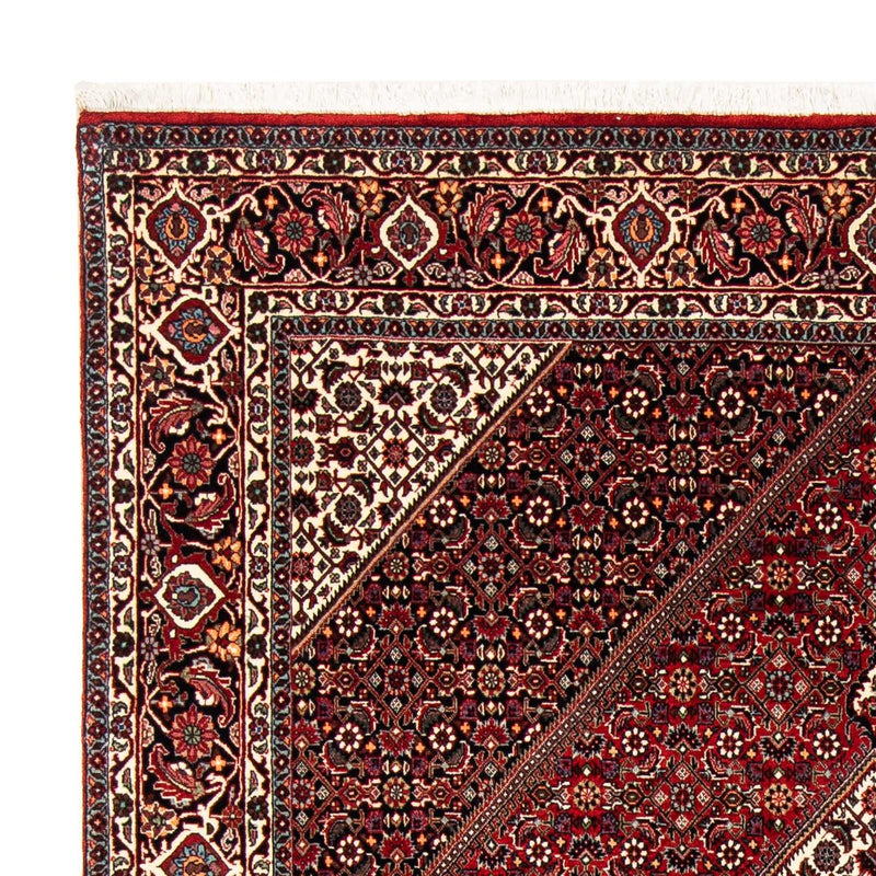 Tapis persan - Bidjar - 240 x 172 cm - rouge foncé