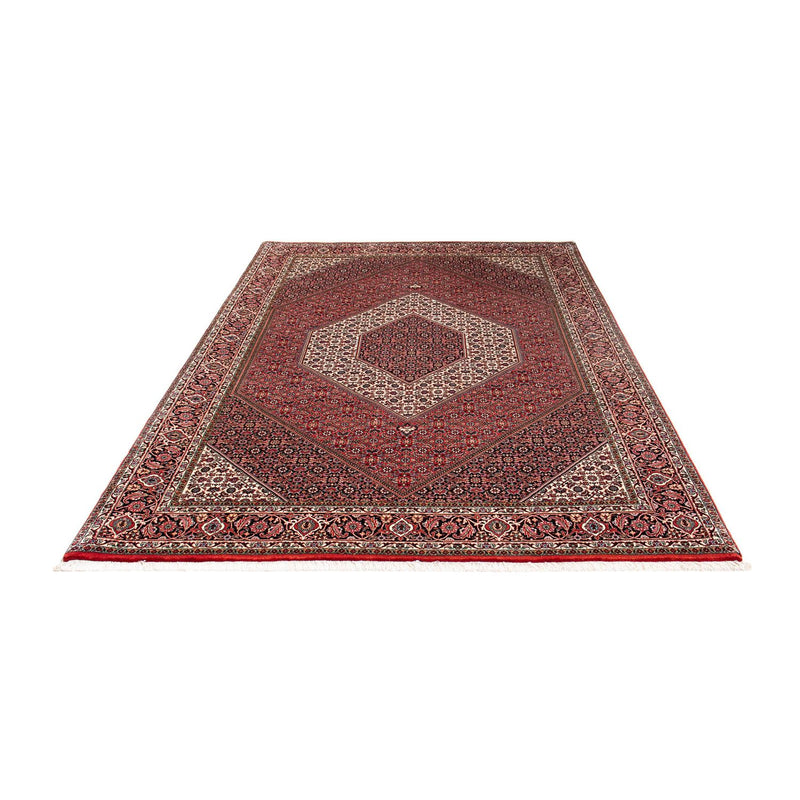 Tapis persan - Bidjar - 249 x 174 cm - rouge foncé