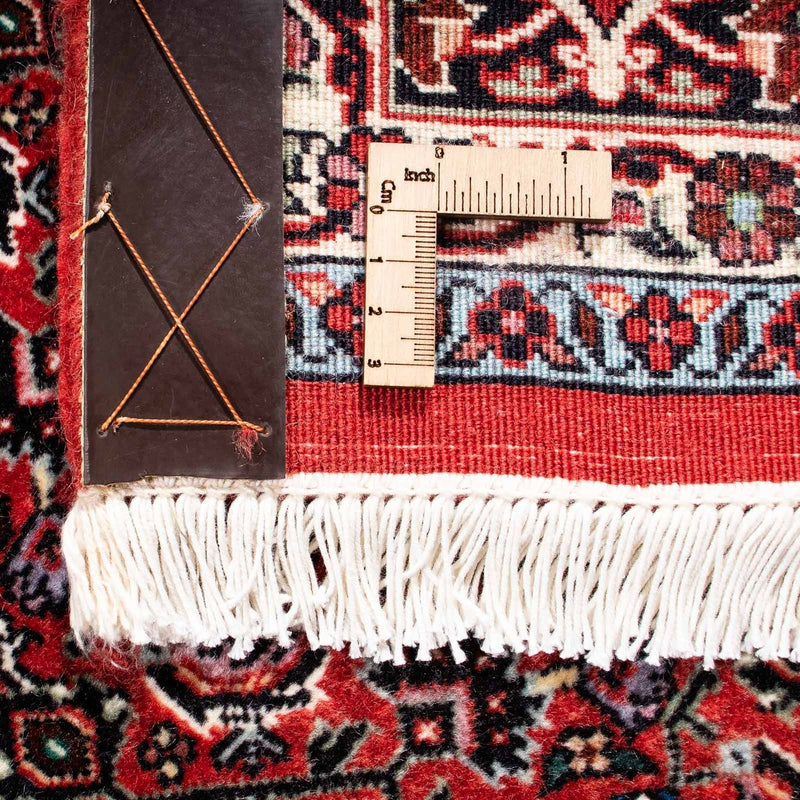 Tapis persan - Bidjar - 249 x 174 cm - rouge foncé