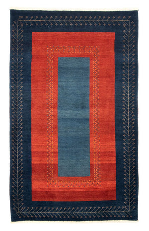 Tapis Gabbeh - Loribaft Persan - 205 x 128 cm - rouge