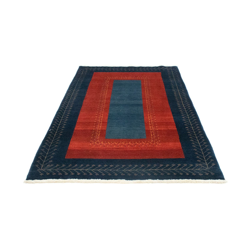 Tapis Gabbeh - Loribaft Persan - 205 x 128 cm - rouge
