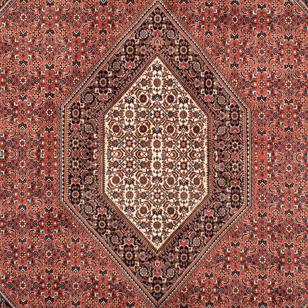 Tapis persan - Bidjar - 300 x 203 cm - rouge clair