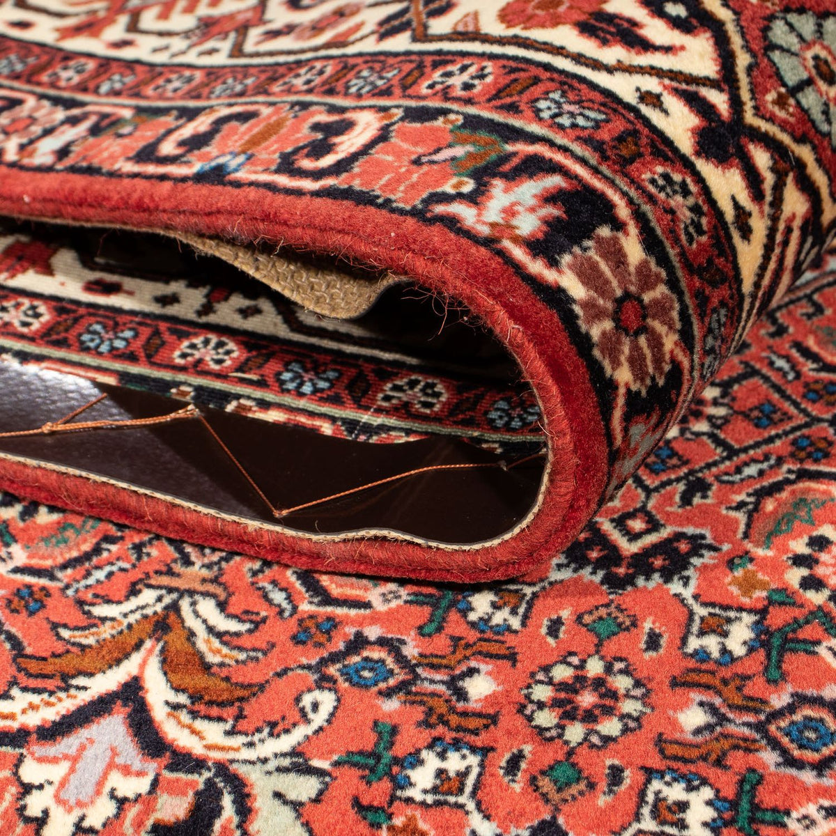 Tapis persan - Bidjar - 300 x 203 cm - rouge clair