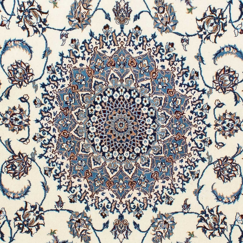 Tapis persan - Nain - Premium - 205 x 128 cm - beige