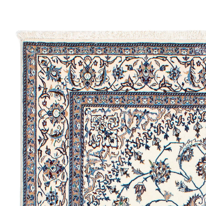 Tapis persan - Nain - Premium - 205 x 128 cm - beige