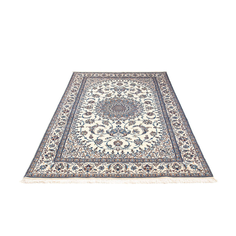 Tapis persan - Nain - Premium - 205 x 128 cm - beige