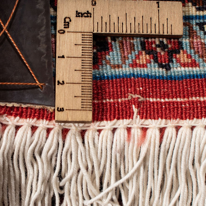 Tapis persan - Bidjar - 288 x 207 cm - rouge clair