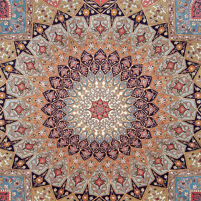 Tapis persan - Tabriz - Royal - 307 x 257 cm - multicolore