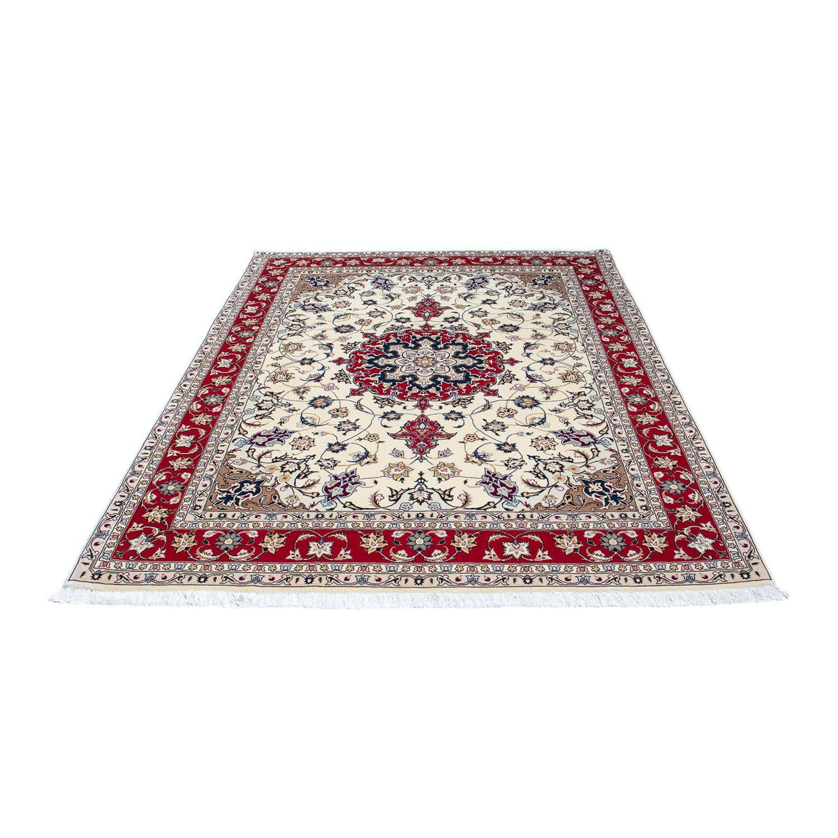 Tapis persan - Tabriz - Royal - 205 x 154 cm - beige