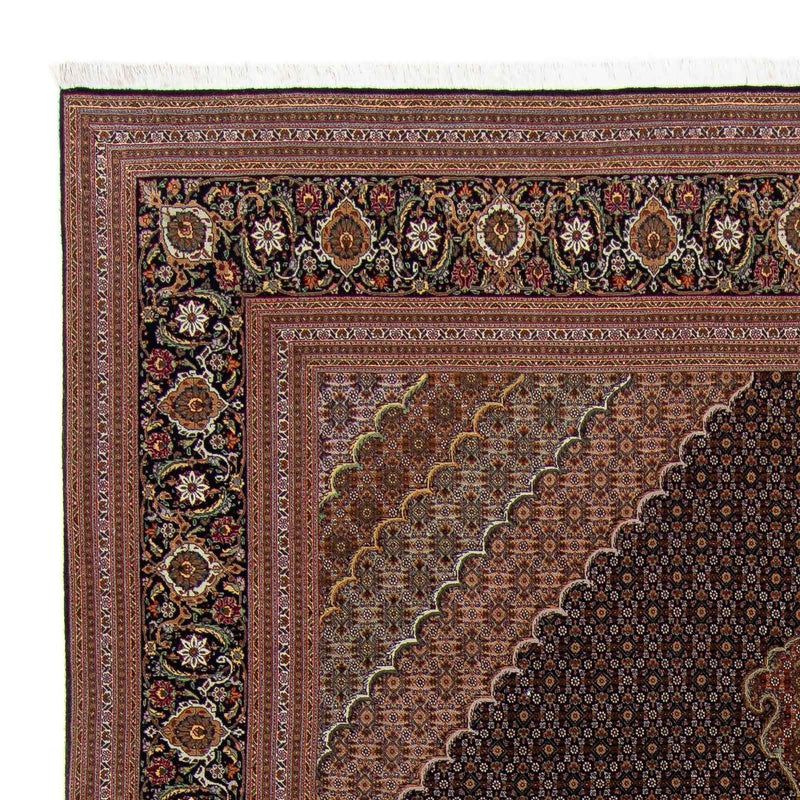 Tapis persan - Tabriz - 353 x 255 cm - marron