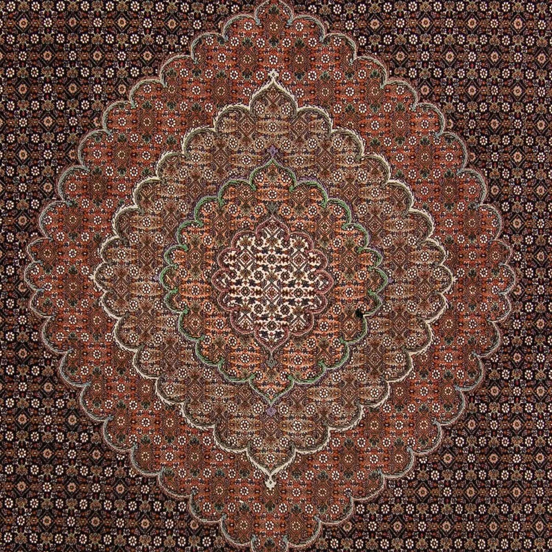 Tapis persan - Tabriz - 370 x 256 cm - marron
