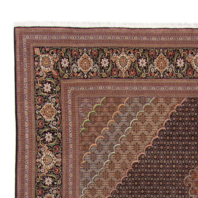 Tapis persan - Tabriz - 370 x 256 cm - marron