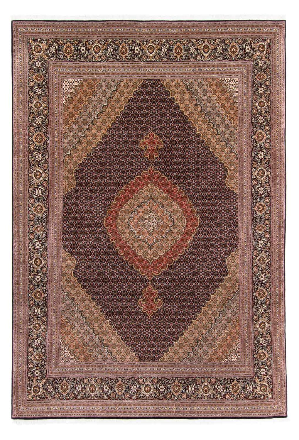 Tapis persan - Tabriz - 370 x 250 cm - marron