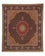 Tapis persan - Tabriz - Royal carré - 219 x 200 cm - bleu foncé