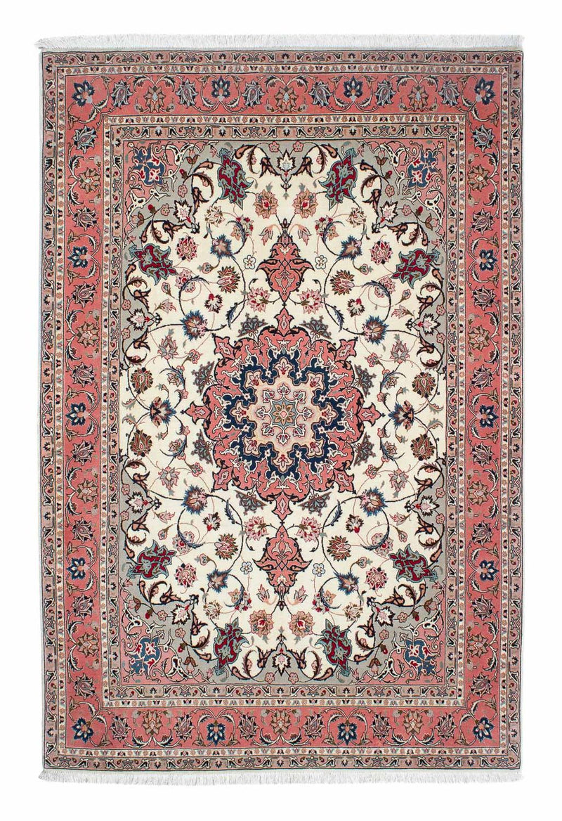 Tapis persan - Tabriz - Royal - 229 x 151 cm - beige