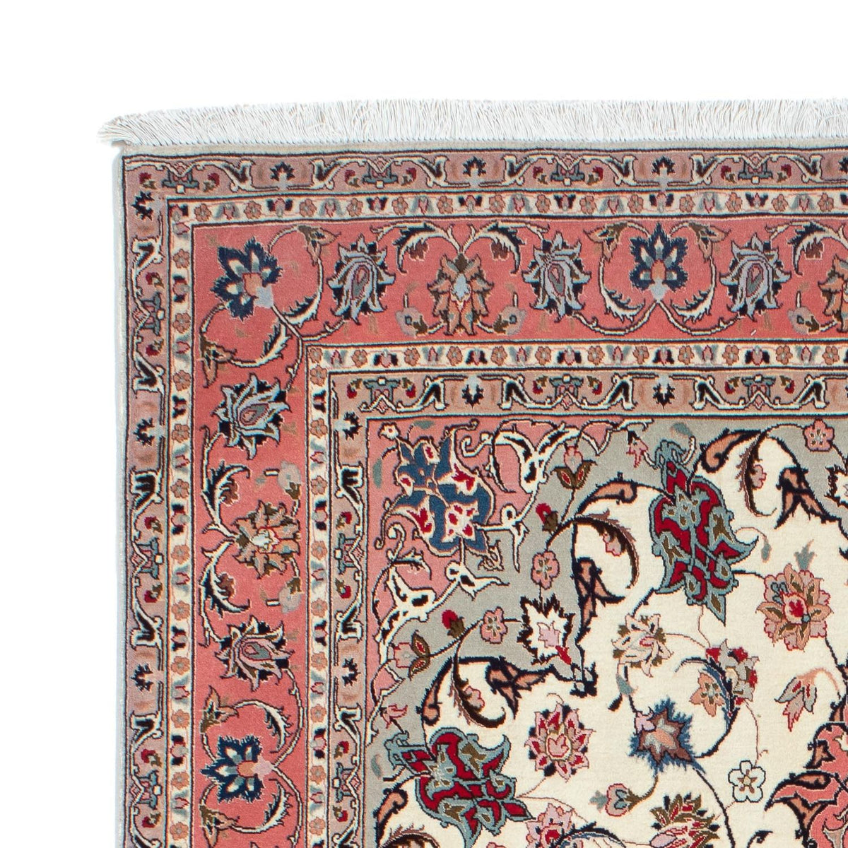 Tapis persan - Tabriz - Royal - 229 x 151 cm - beige