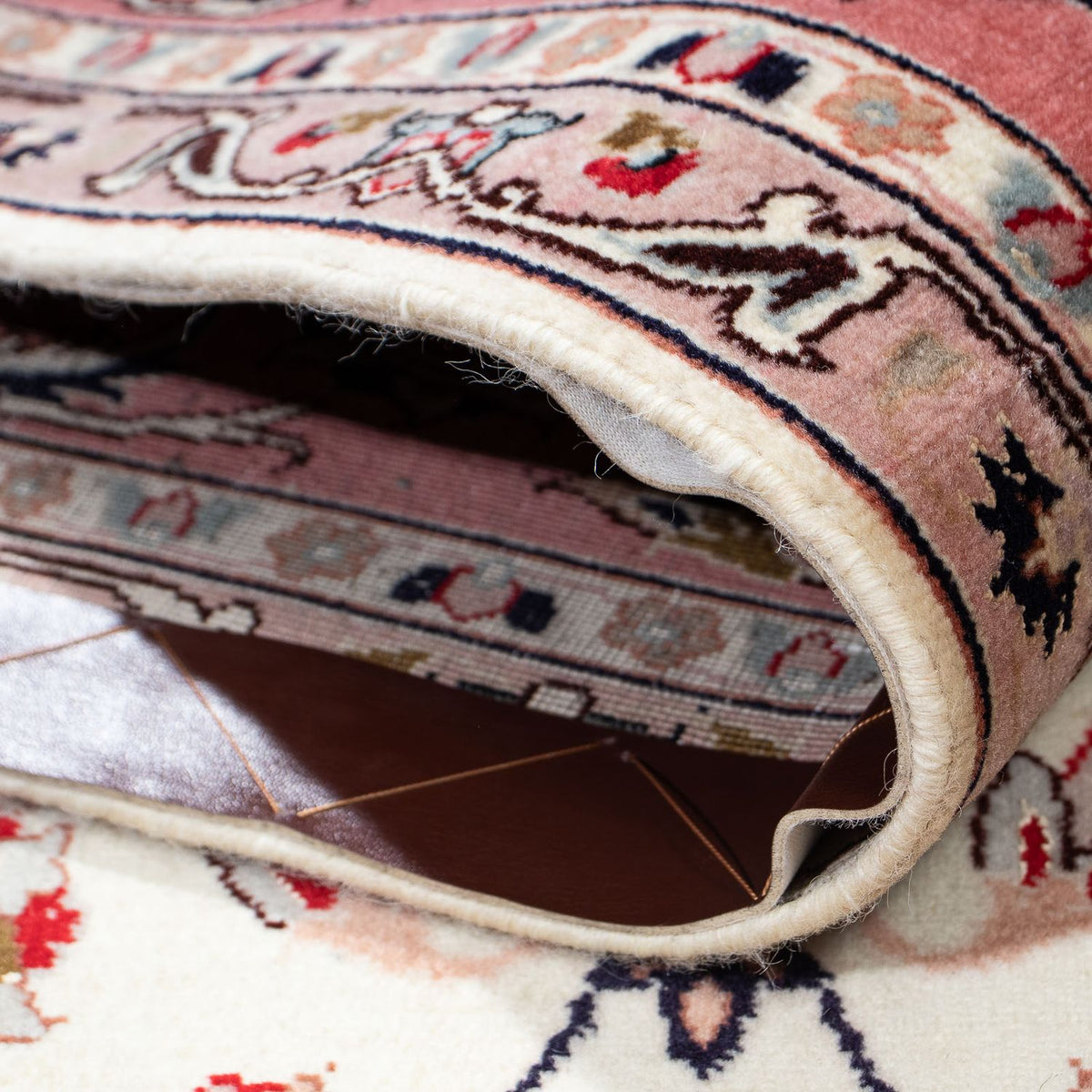 Tapis persan - Tabriz - Royal - 229 x 151 cm - beige