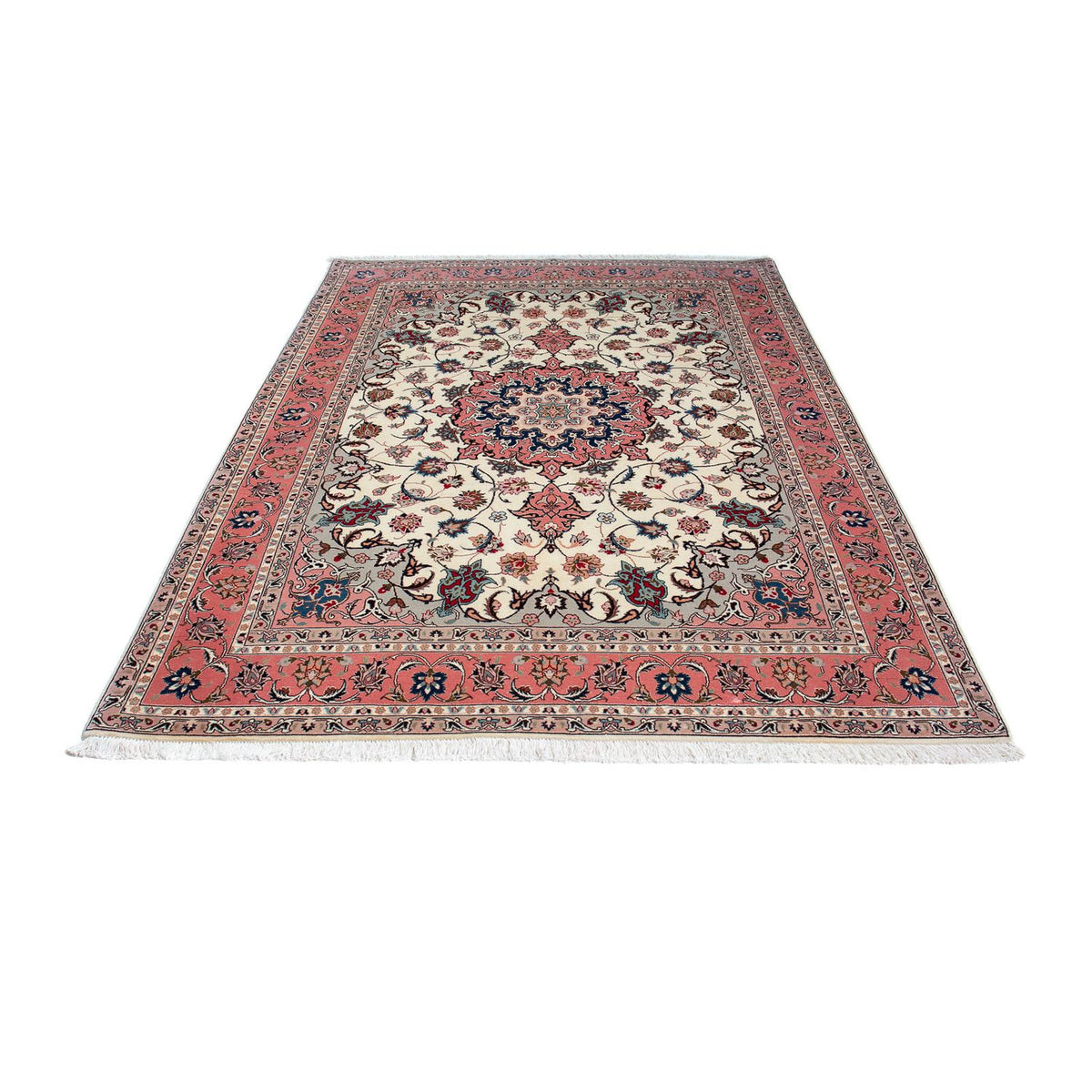 Tapis persan - Tabriz - Royal - 229 x 151 cm - beige