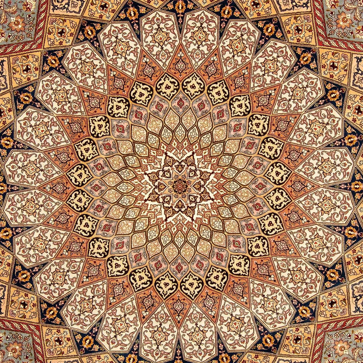 Tapis persan - Tabriz - Royal - 360 x 252 cm - multicolore