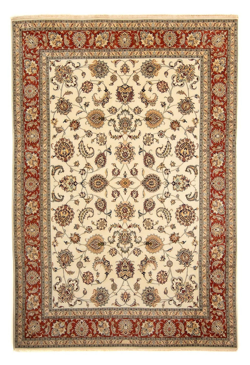 Tapis persan - Tabriz - Royal - 363 x 245 cm - beige