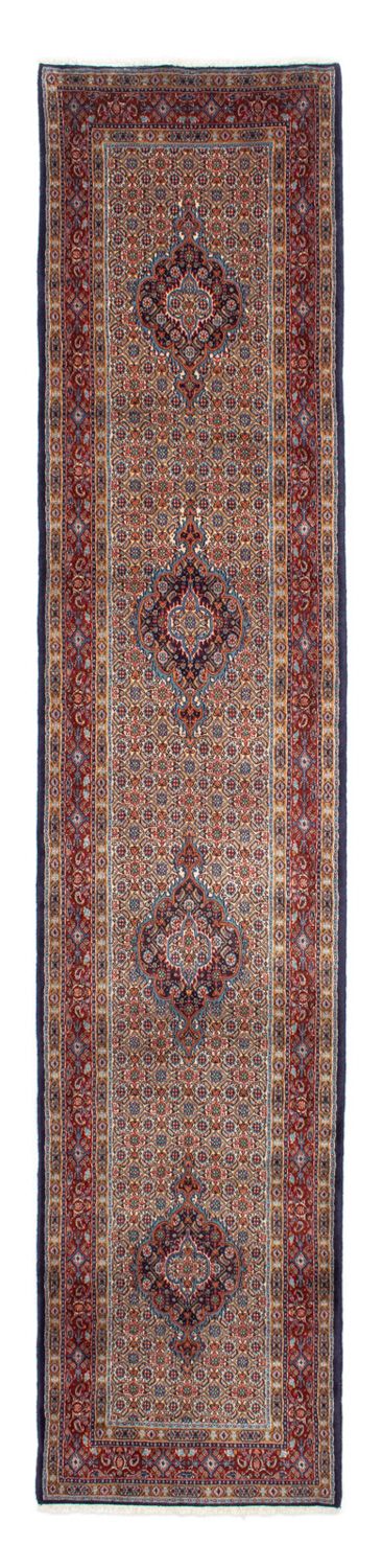 Tapis de couloir Tapis persan - Classique - 389 x 80 cm - bleu
