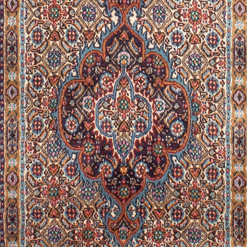 Tapis de couloir Tapis persan - Classique - 389 x 80 cm - bleu