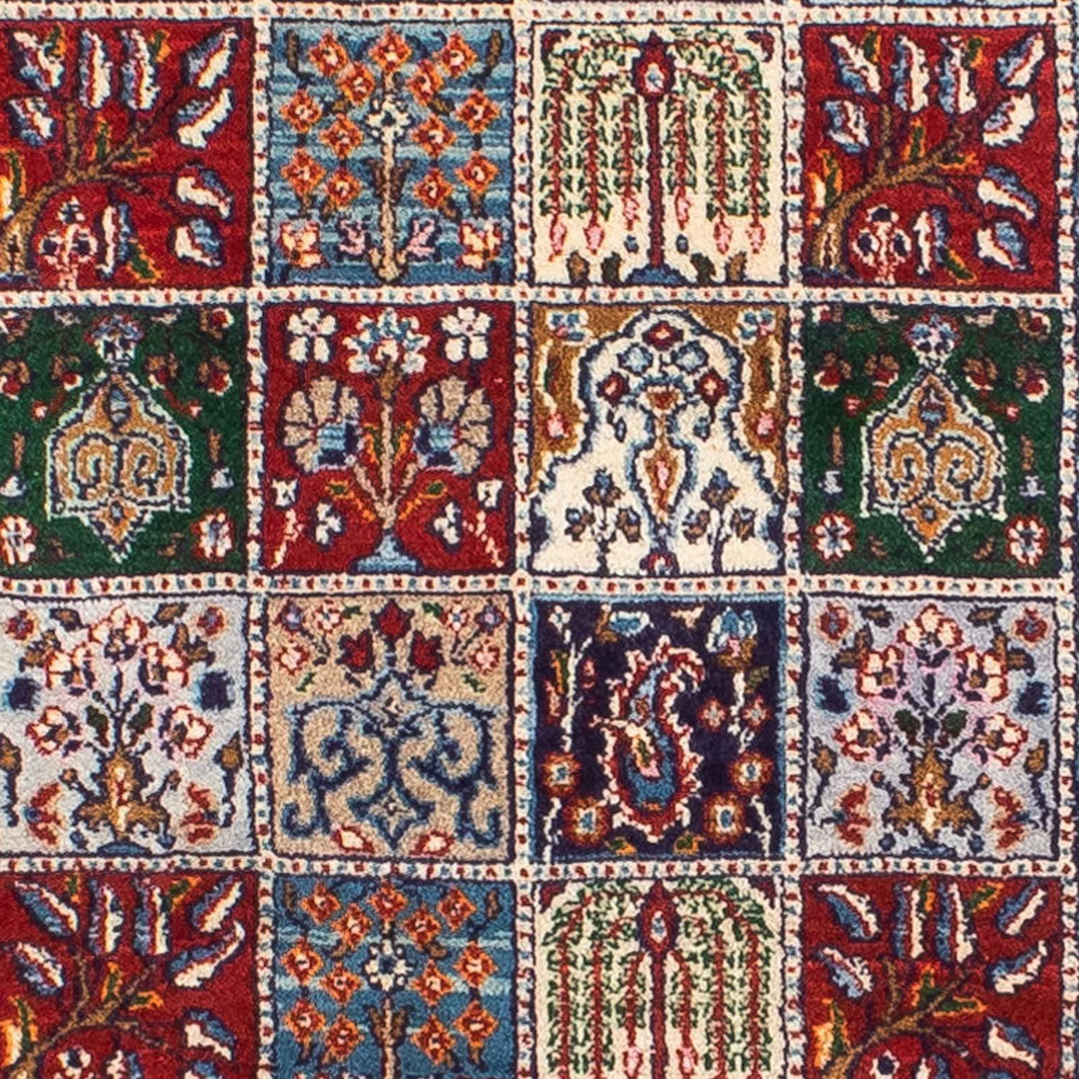 Tapis de couloir Tapis persan - Classique - 395 x 81 cm - rouge