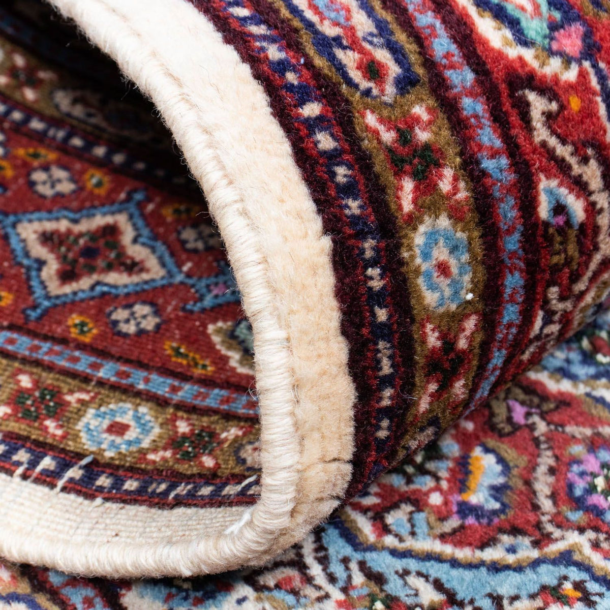 Tapis de couloir Tapis persan - Classique - 405 x 81 cm - beige