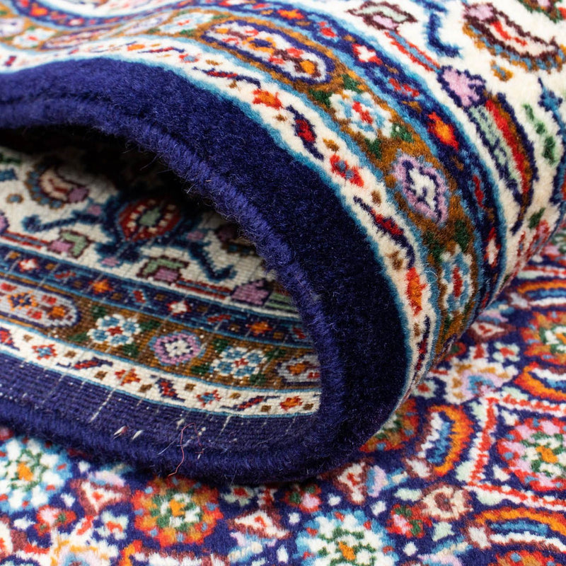 Tapis de couloir Tapis persan - Classique - 300 x 80 cm - bleu foncé