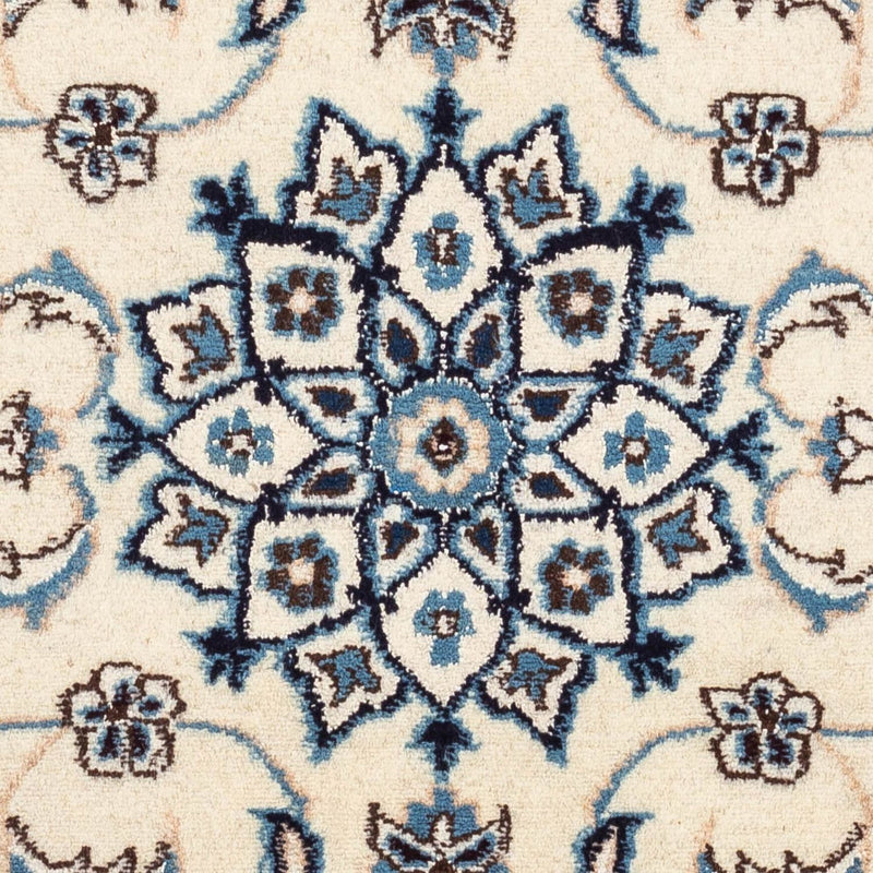Tapis persan - Nain - 139 x 70 cm - beige