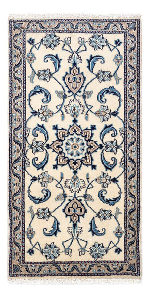Tapis persan - Nain - 130 x 69 cm - beige