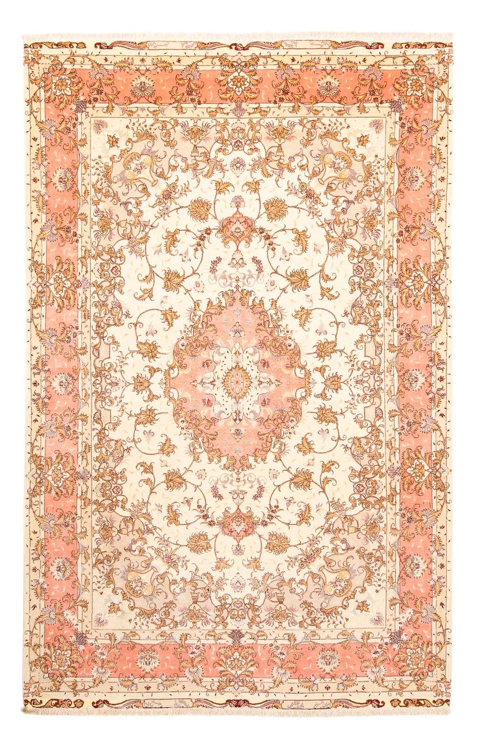 Tapis persan - Tabriz - Royal - 308 x 200 cm - beige