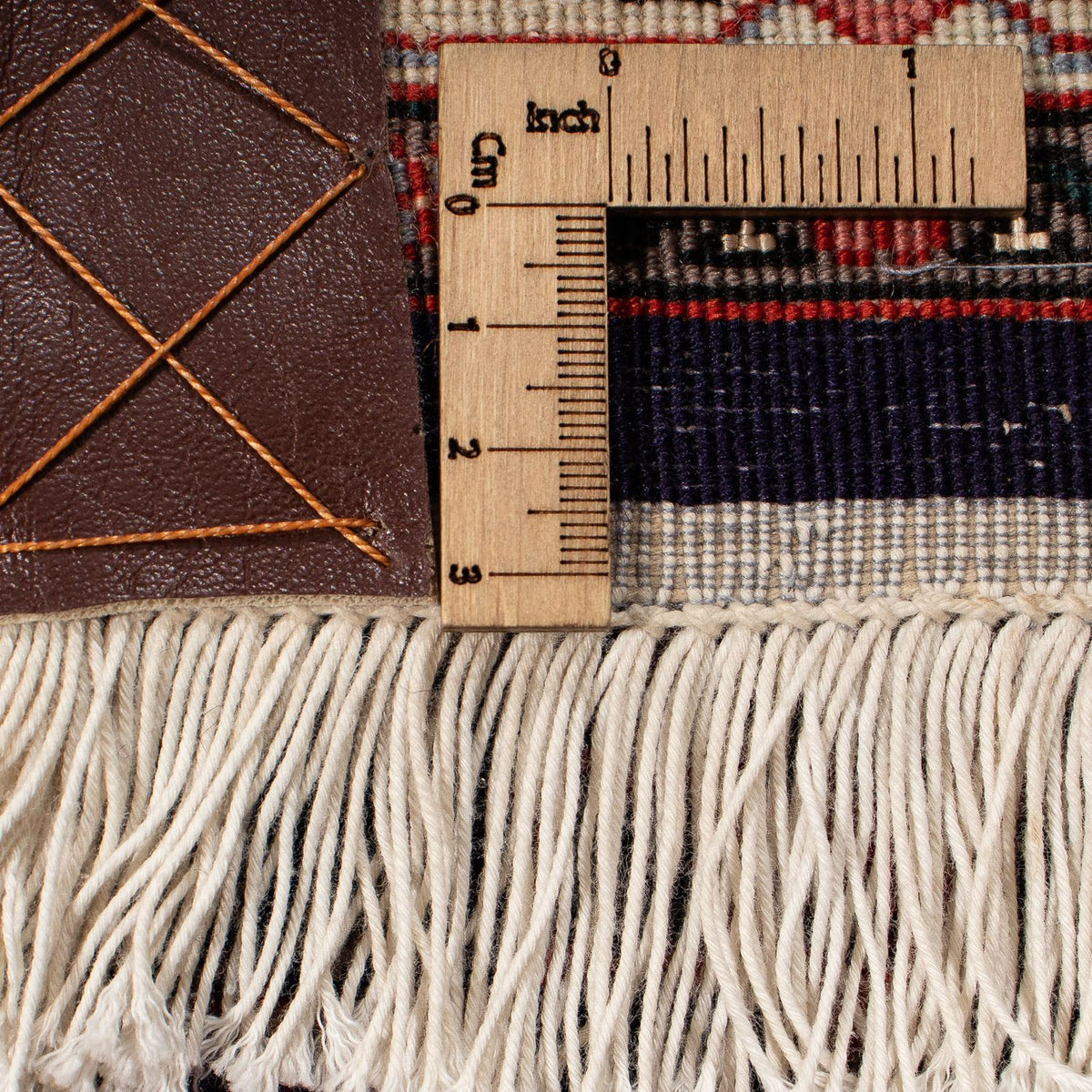 Tapis persan - Tabriz carré - 210 x 201 cm - bleu foncé