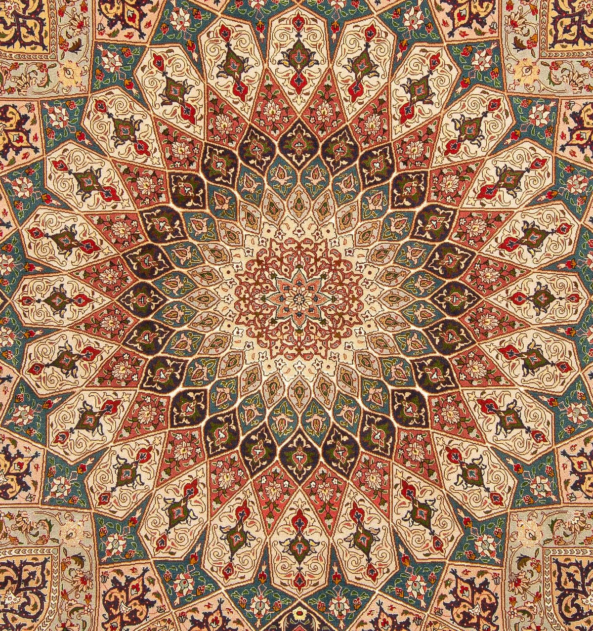 Tapis persan - Tabriz - Royal - 250 x 200 cm - multicolore