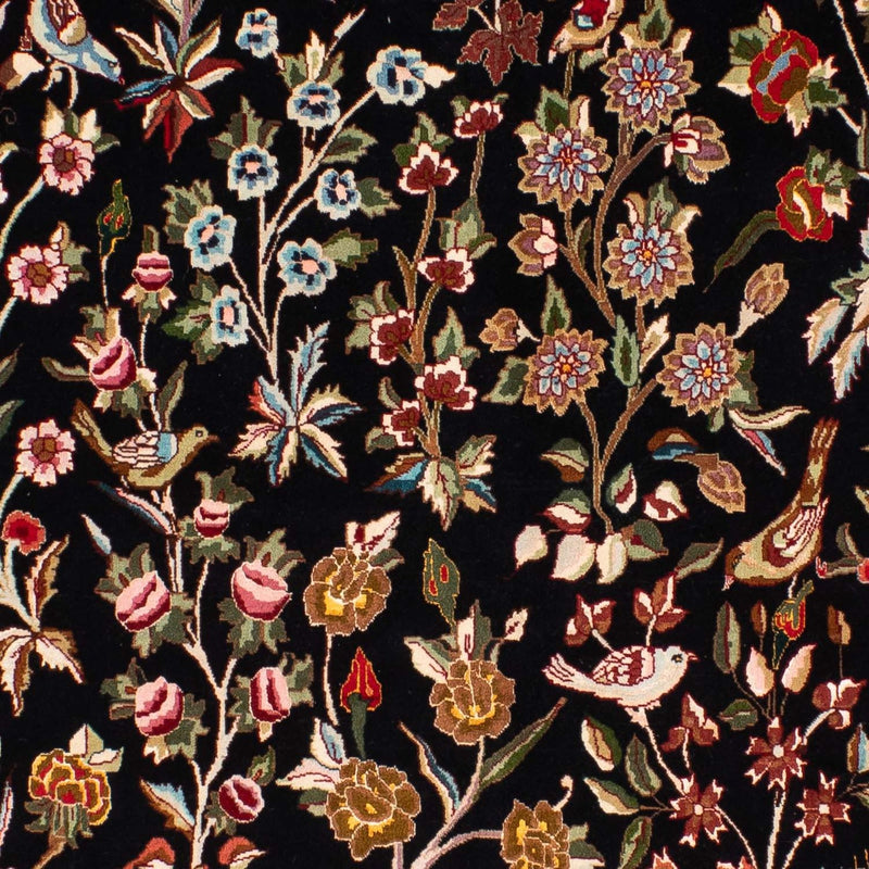 Tapis persan - Tabriz - Royal - 268 x 175 cm - bleu foncé