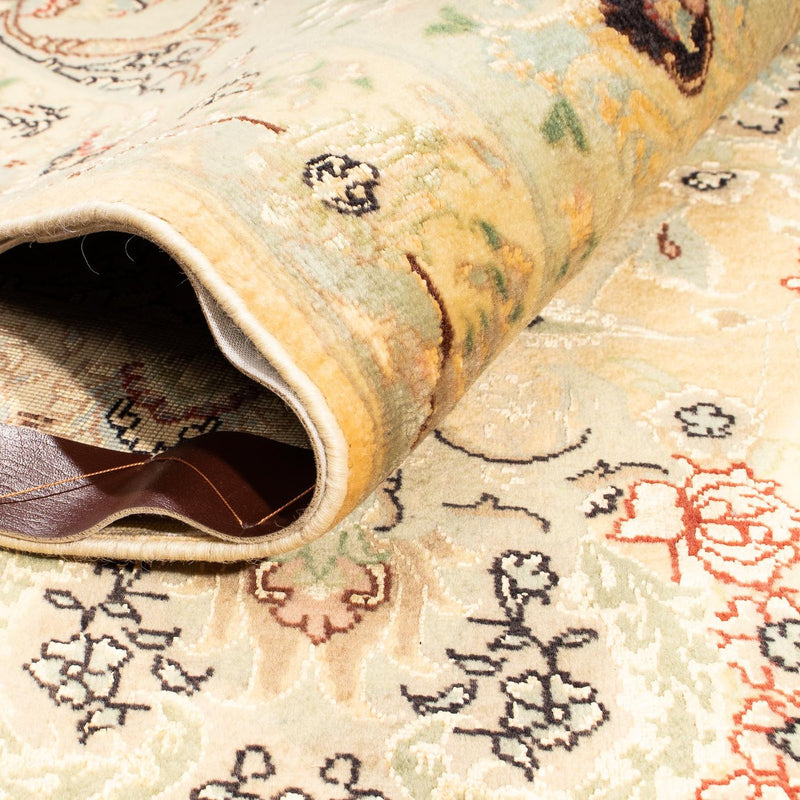 Tapis persan - Tabriz - Royal - 312 x 200 cm - beige