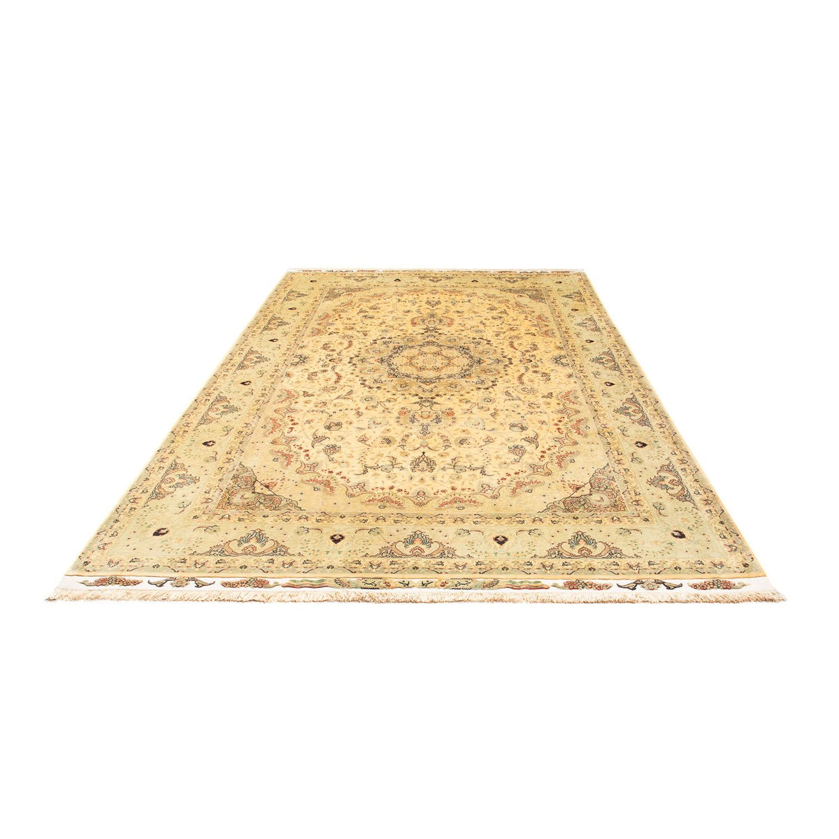 Tapis persan - Tabriz - Royal - 312 x 200 cm - beige