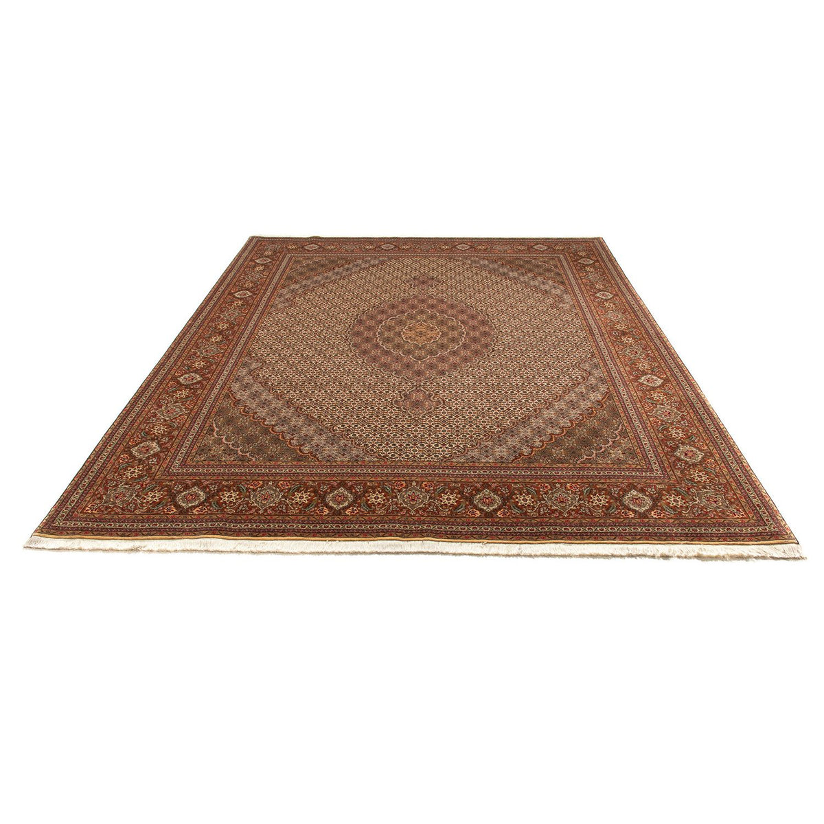 Tapis persan - Tabriz - 250 x 200 cm - marron