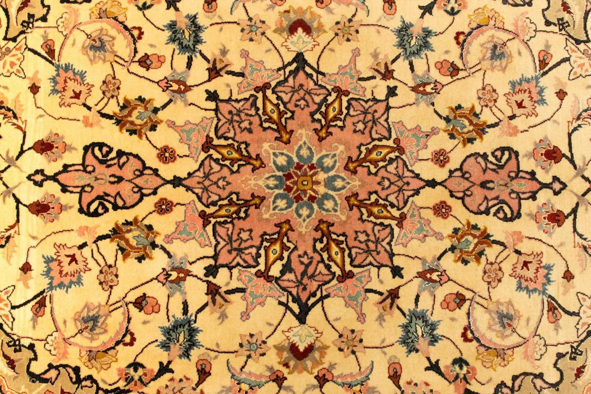 Tapis persan - Tabriz - Royal - 153 x 100 cm - beige