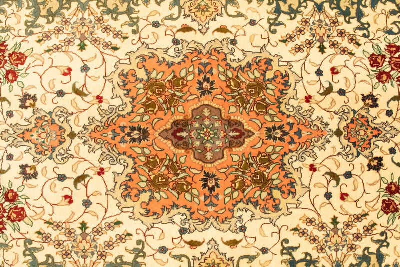 Tapis persan - Tabriz - Royal - 155 x 101 cm - beige