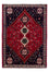 Tapis persan - Nomadic - 145 x 100 cm - rouge foncé