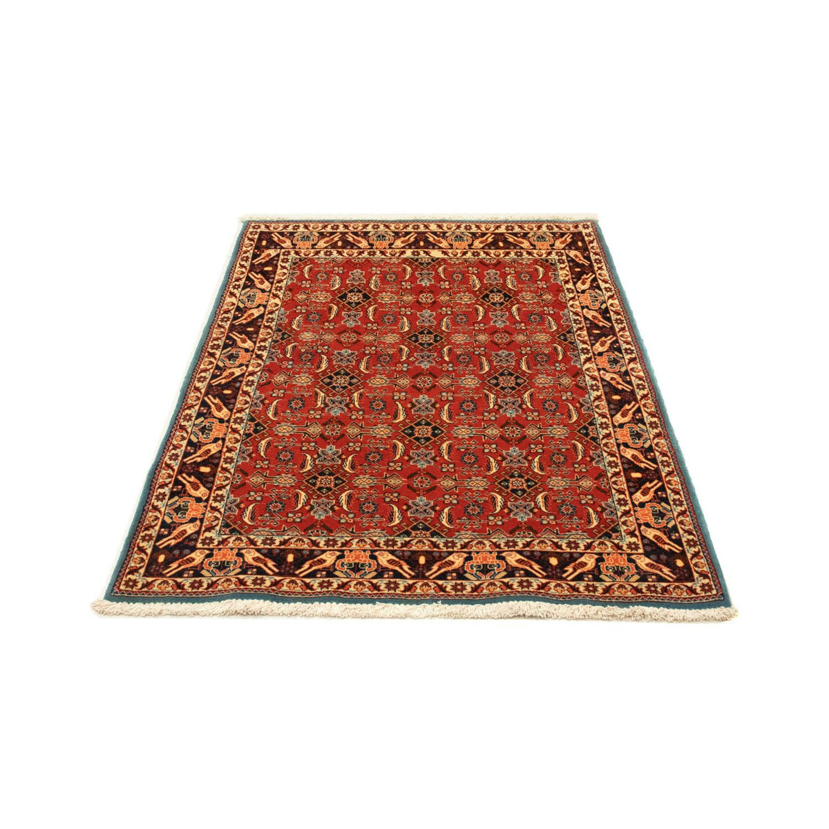 Tapis persan - Nomadic - 153 x 102 cm - rouge