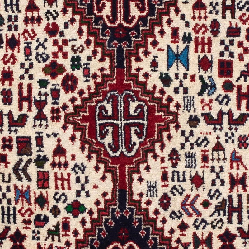 Tapis persan - Nomadic - 123 x 75 cm - beige