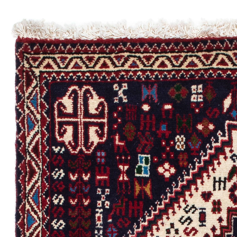 Tapis persan - Nomadic - 123 x 75 cm - beige