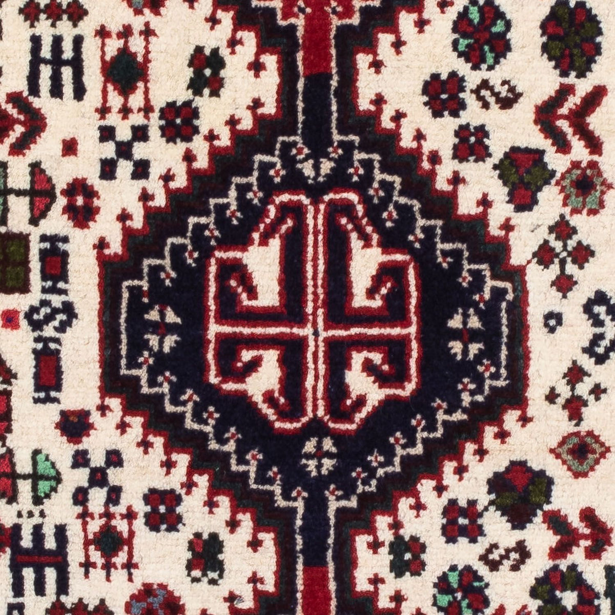 Tapis persan - Nomadic - 120 x 78 cm - beige