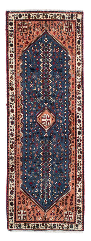 Tapis de couloir Tapis persan - Nomadic - 206 x 78 cm - bleu foncé