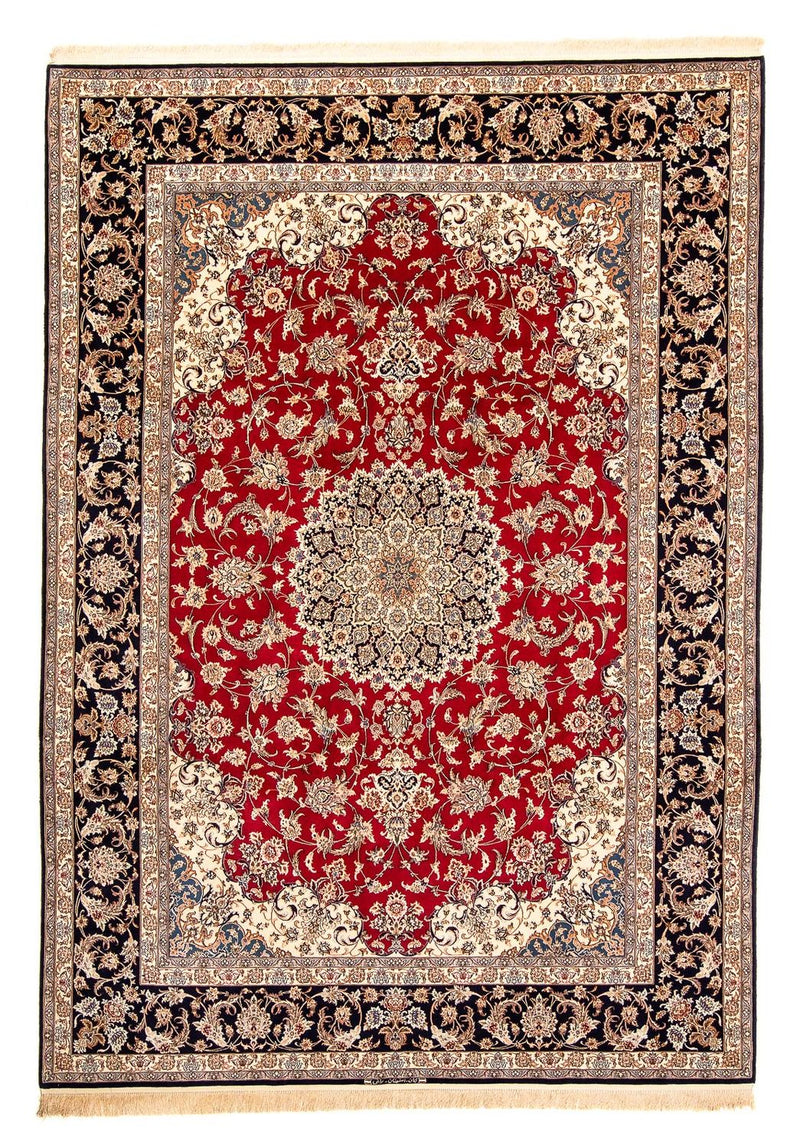 Tapis persan - Isfahan - Premium - 356 x 250 cm - rouge