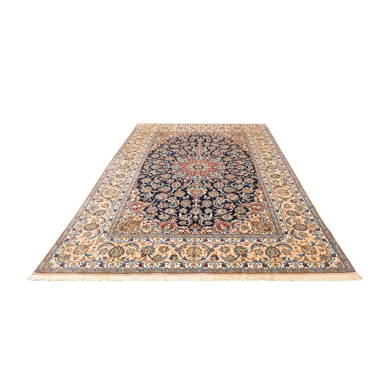 Tapis persan - Isfahan - Premium - 308 x 200 cm - bleu foncé